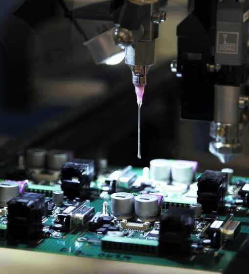 Propoint jobbar med elektronikproduktionion